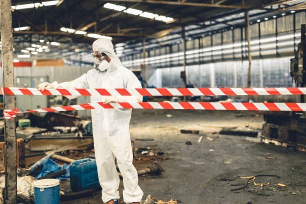 Professional Odor Removal technician working in Montara, CA